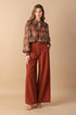 nostalgic-teal-brown-woven-top Flying Tomato-Sophia's Style-3